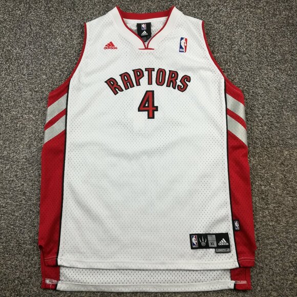 Chris Bosh Toronto Raptors Jersey Adidas Swingman White Mens Small (Youth XL) - Picture 1 of 11